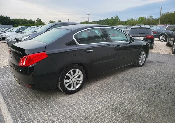 Peugeot 508 cena 38900 przebieg: 182541, rok produkcji 2012 z Czeladź małe 596